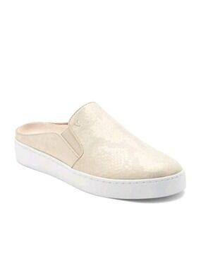 VIONIC | Splendid Dakota slip-on mules in a metallic gold finish sz 9.5